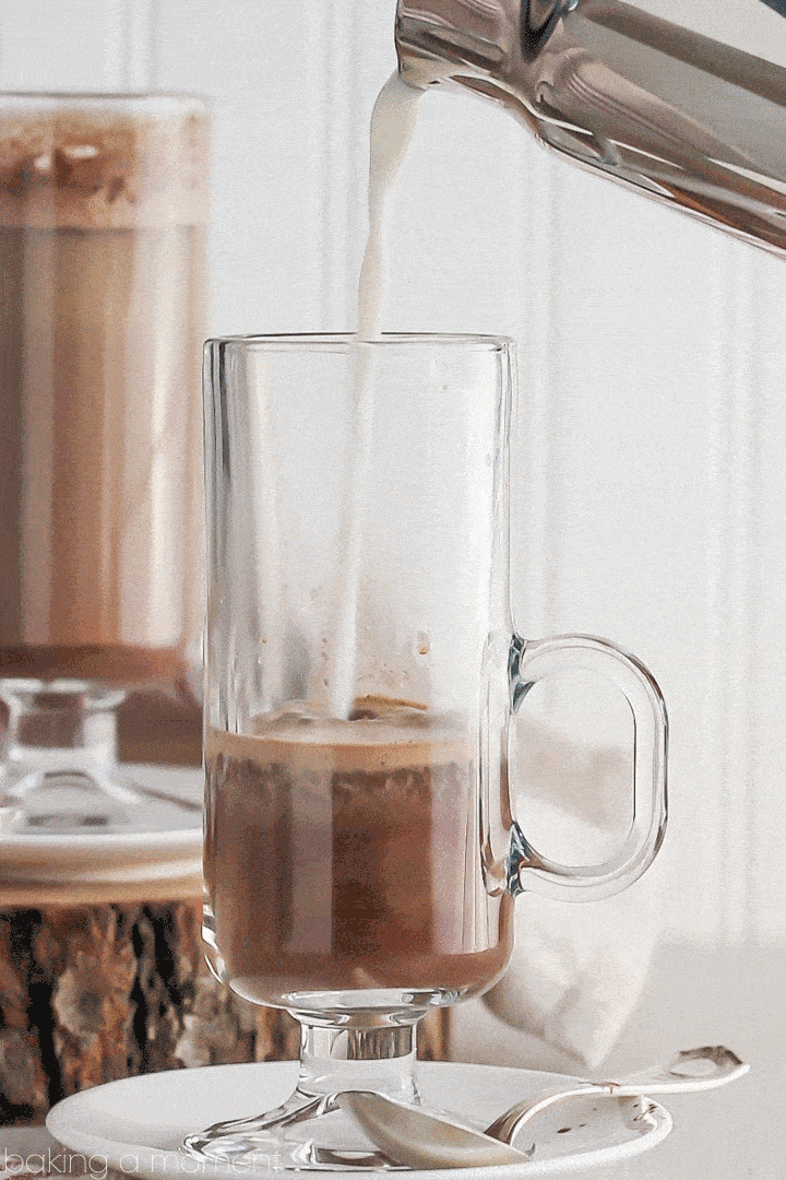 How to Make a Chile Mocha Latte at Home- this tastes exactly like the Starbuck's version! 