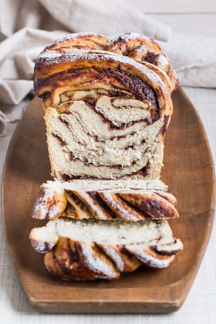 Apple Butter Cinnamon Swirl Bread- This bread was easy to make, so moist, and had plenty of apple butter and cinnamon sugar in every bite. My family loved it! 