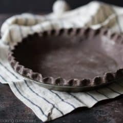 Chocolate Pie Crust: omg just think of the possibilities! This crust is the flakiest ever, thanks to a special technique, and the chocolate flavor is off the charts. The video tutorial makes it all so simple!