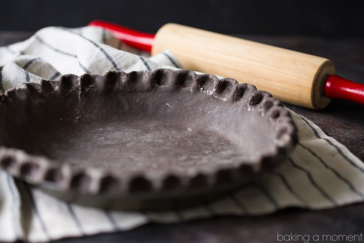 Chocolate Pie Crust: omg just think of the possibilities! This crust is the flakiest ever, thanks to a special technique, and the chocolate flavor is off the charts. The video tutorial makes it all so simple! food desserts pies