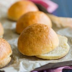 Soft Overnight Brioche Hamburger Buns: these totally took our burgers and sandwiches to the next level! food recipes bread