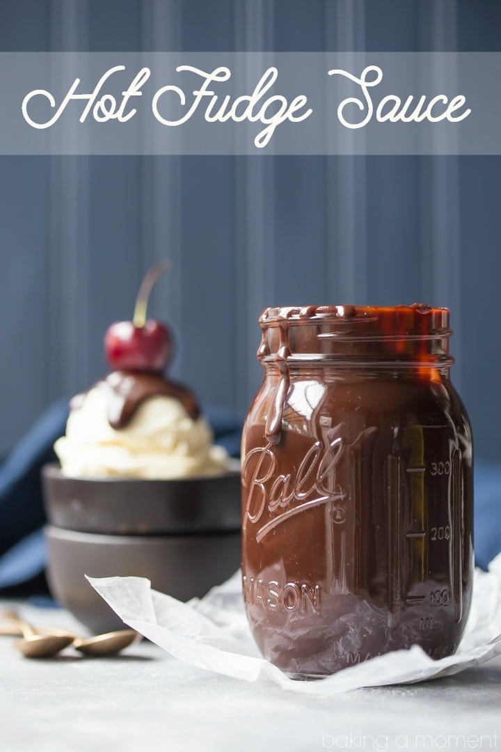 Hot Fudge Sauce: so thick, rich and velvety!  I could not believe how easy it was to make this incredible ice cream topping!  food desserts chocolate