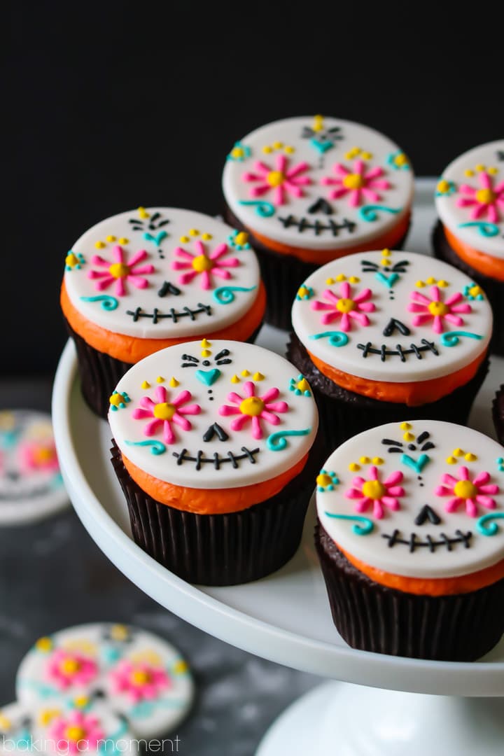Day of the Dead Cupcakes
