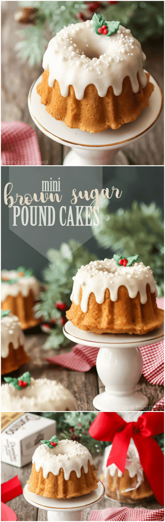 Mini Brown Sugar Pound Cakes: moist & velvety-soft -Baking ...