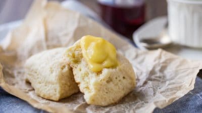 Simple, buttery, and moist scones that are so quick to make.