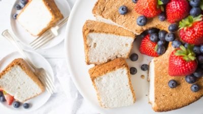Old Fashioned Angel Food Cake Recipe Homemade From Scratch