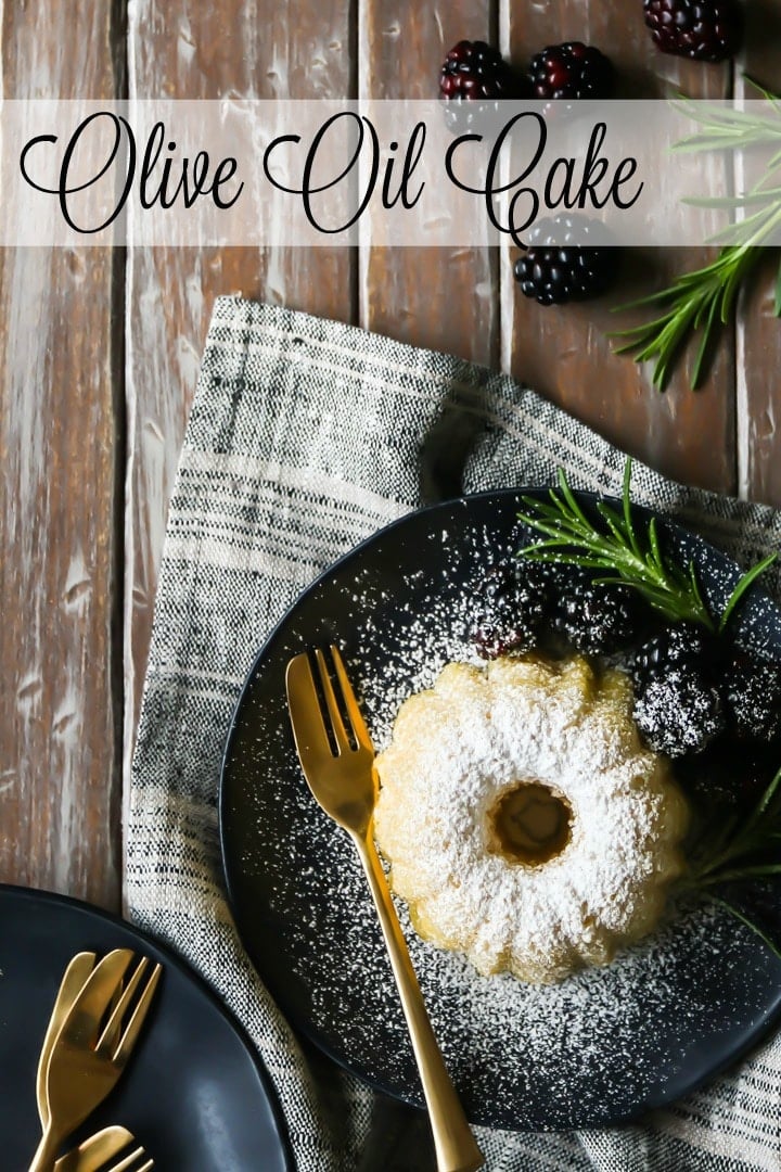 Almond Olive Oil Cake Recipe