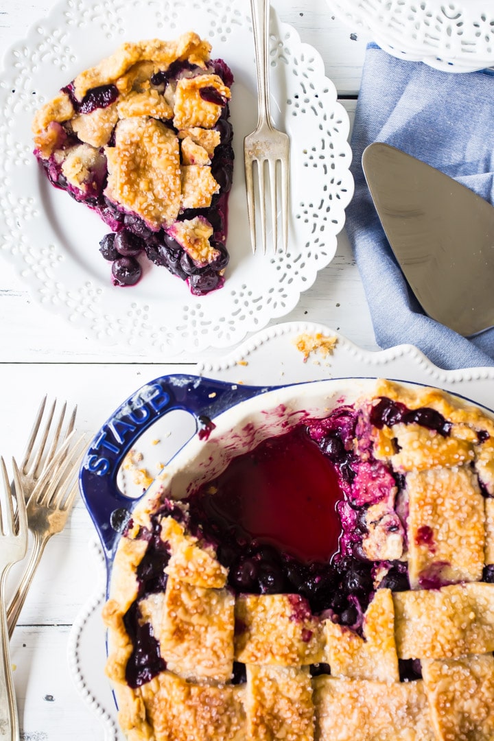 Old Fashioned Blueberry Pie Recipe