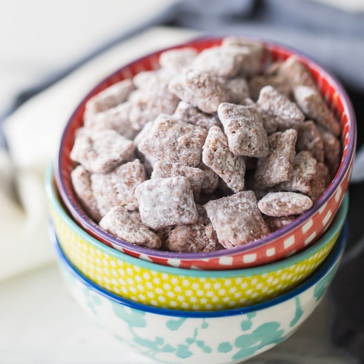 Muddy Buddies Puppy Chow Chocolate Peanut Butter Cereal Mix