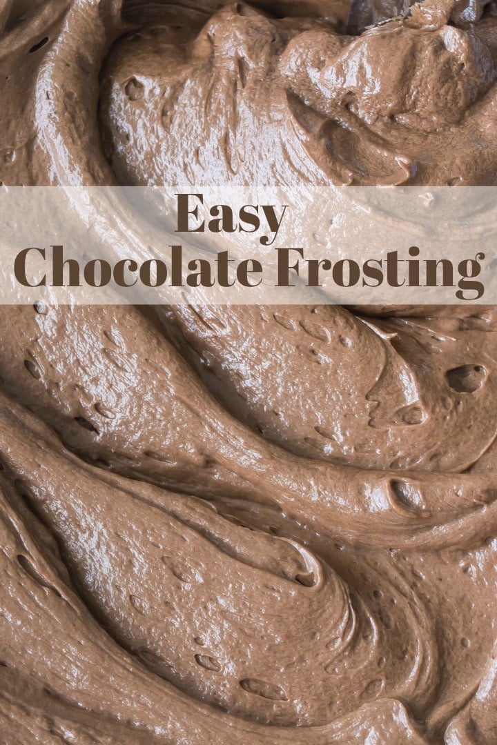 Whipped Chocolate Frosting Recipe