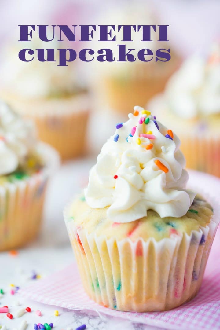 Moist Funfetti Cupcakes Recipe