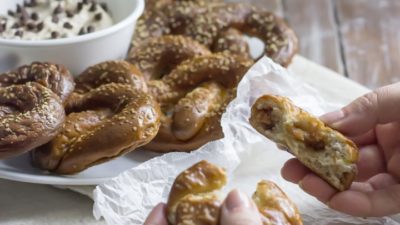 Chubby Hubby Soft Pretzels and Dip