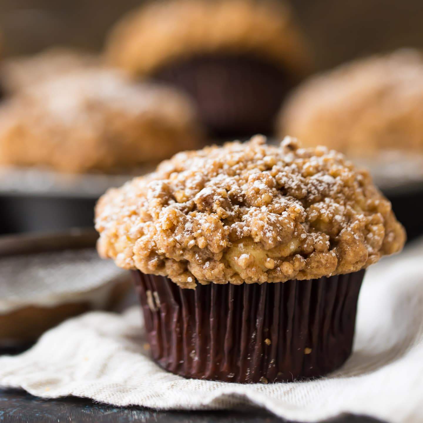 Crumb Cake Muffins - Baking A Moment