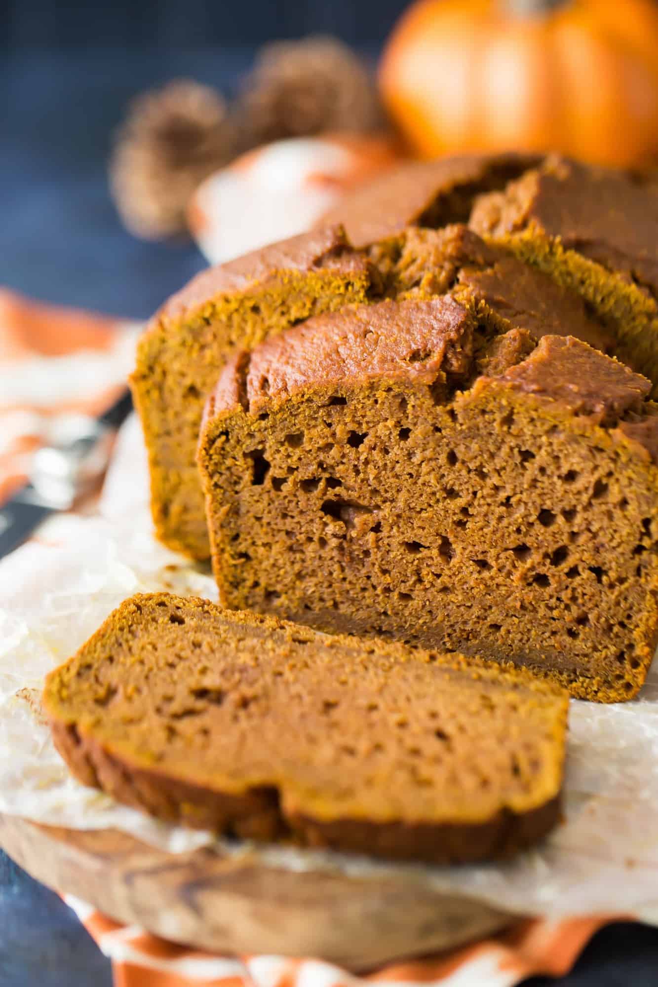 Moist Pumpkin Bread Recipe: easy to make & just sweet enough -Baking a ...