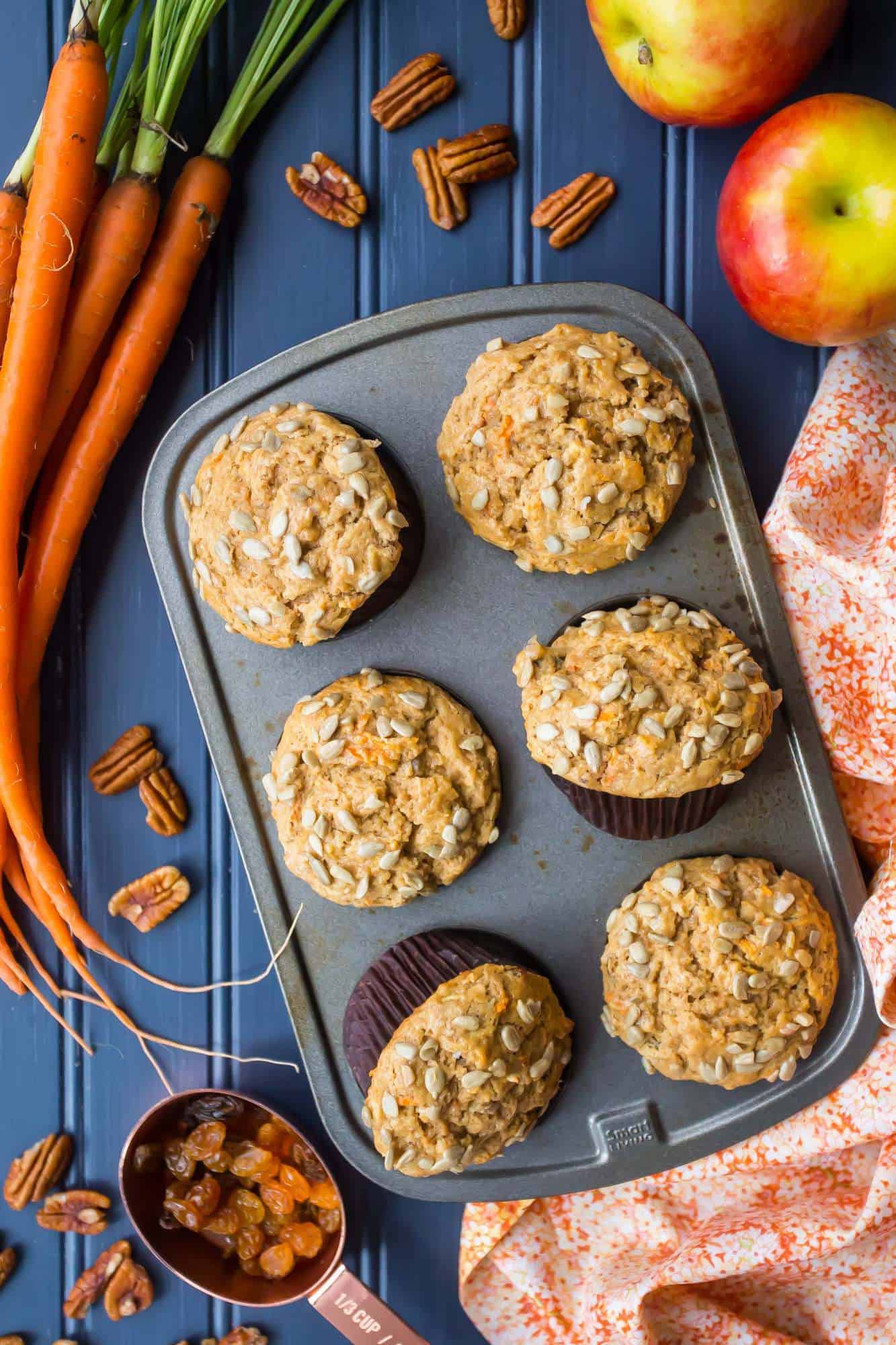 Healthy Morning Glory Muffins Recipe
