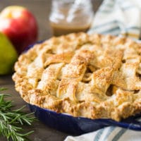 Apple Pear Pie Recipe