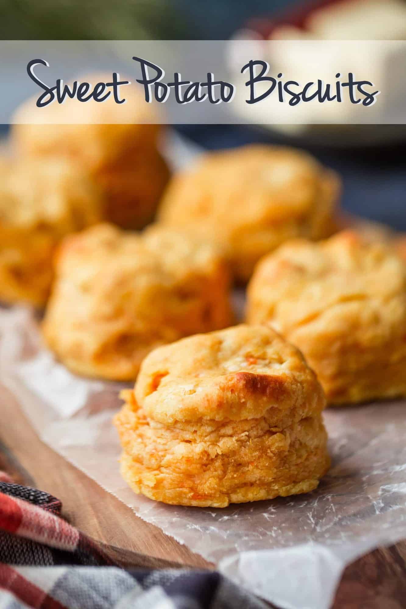 Sweet Potato Biscuits - Baking A Moment