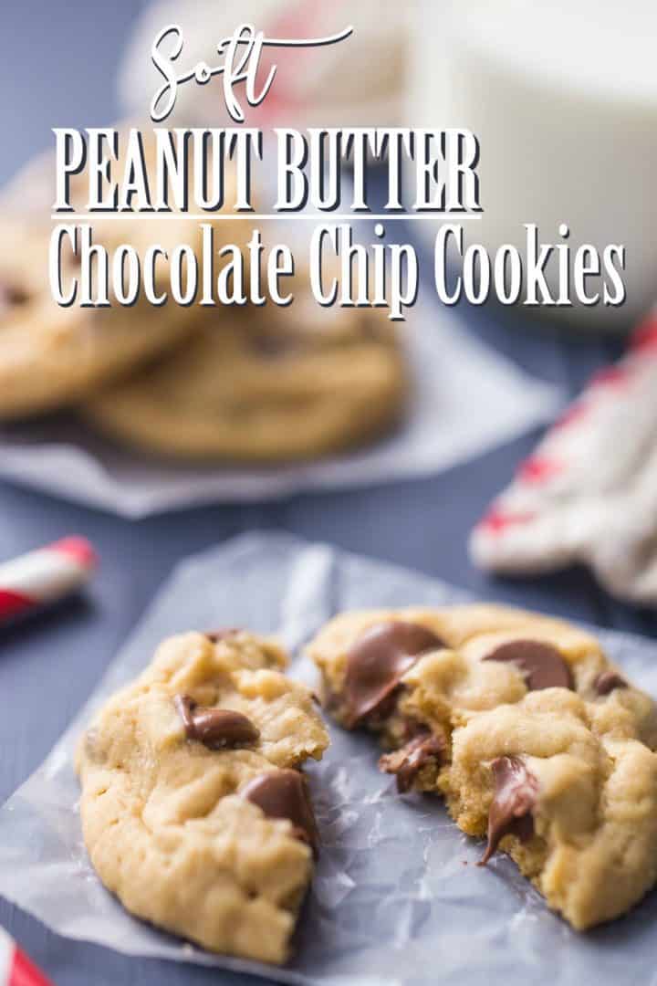 Easy Peanut Butter Chocolate Chip Cookies