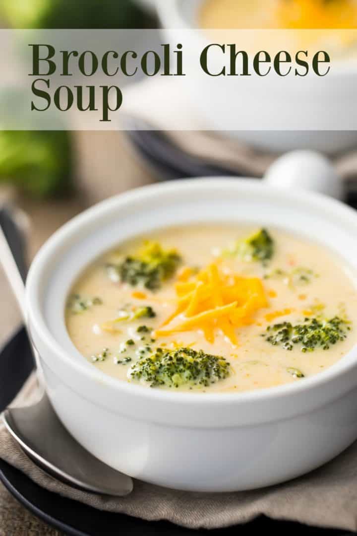 Easy Broccoli Cheese Soup Recipe