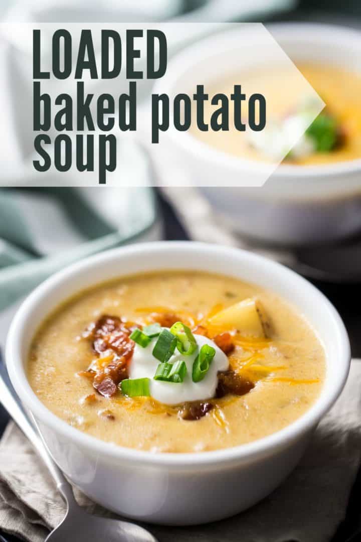 Easy Loaded Baked Potato Soup Recipe
