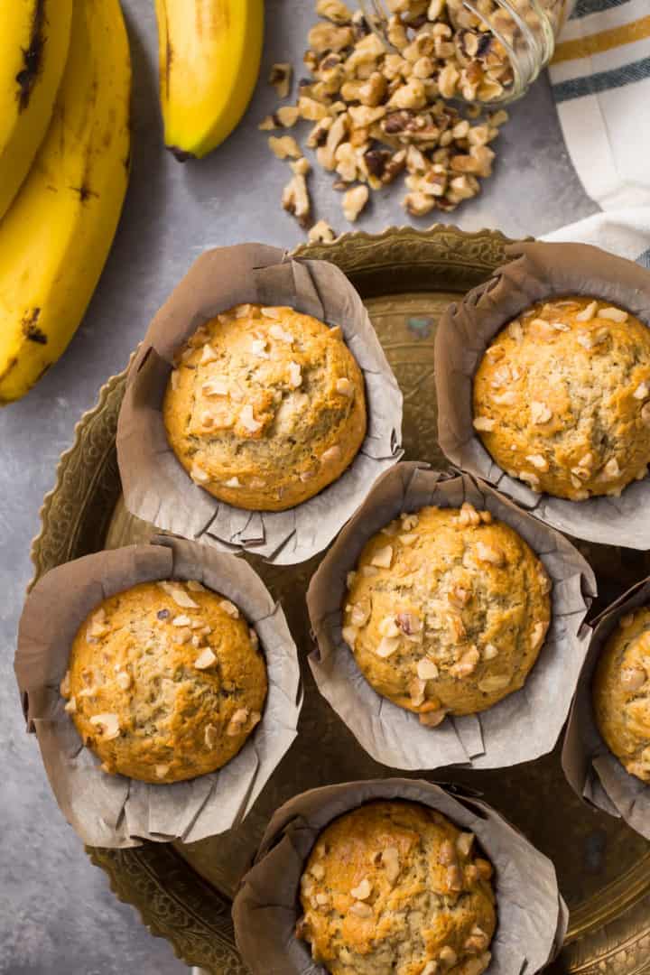 Banana Nut Muffins Recipe