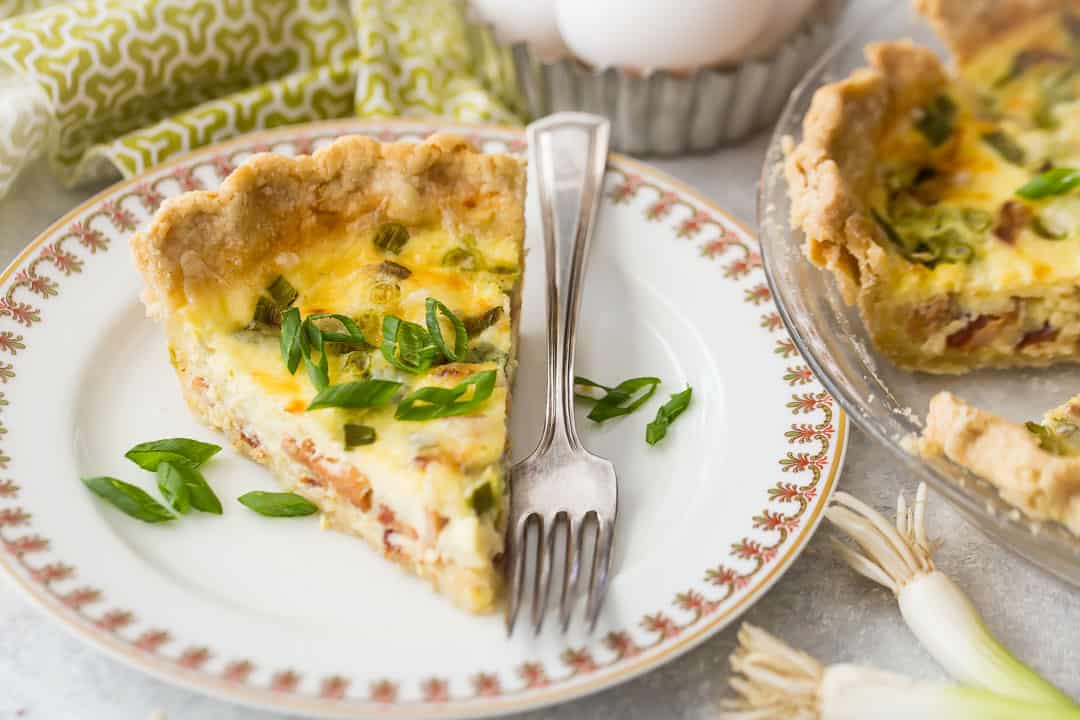 How to Make Perfect Quiche: so silky & creamy! -Baking a Moment