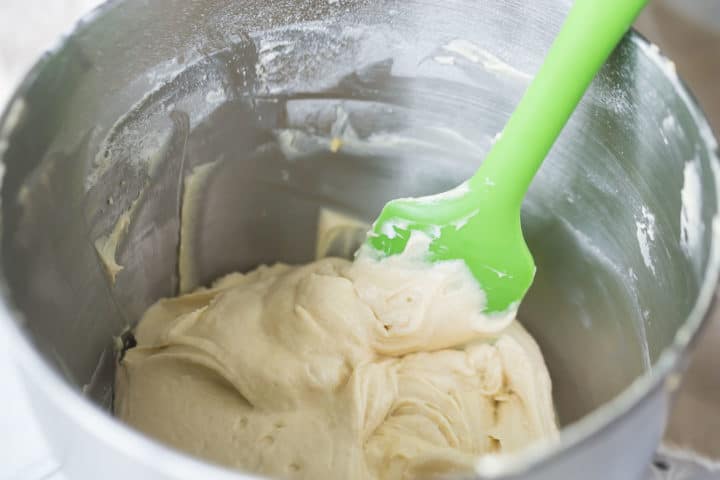 Tres leches cake batter.