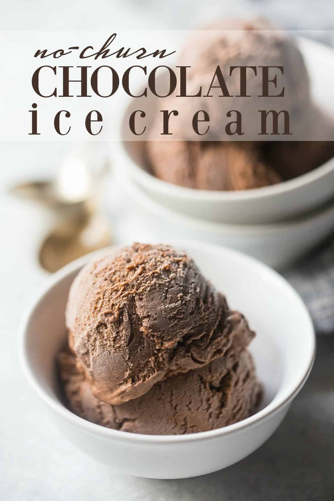 NoChurn Chocolate Ice Cream so easy & chocolatey! Baking a Moment