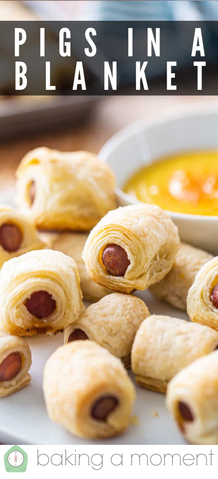 Pigs in a blanket recipe pin 3.