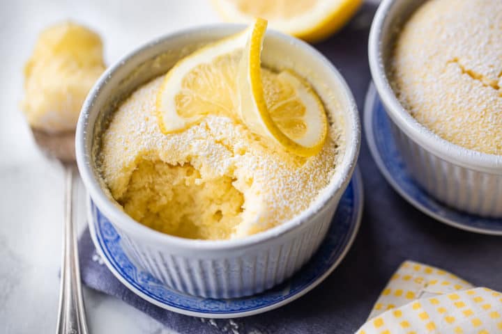 Lemon Pudding Cake: Easy to make & so luscious! -Baking a Moment