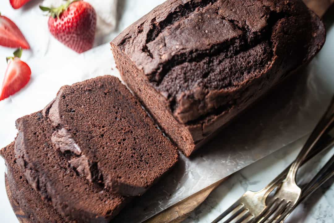 How to make chocolate pound cake from scratch, with a fine, delicate crumb and a rich chocolate taste.