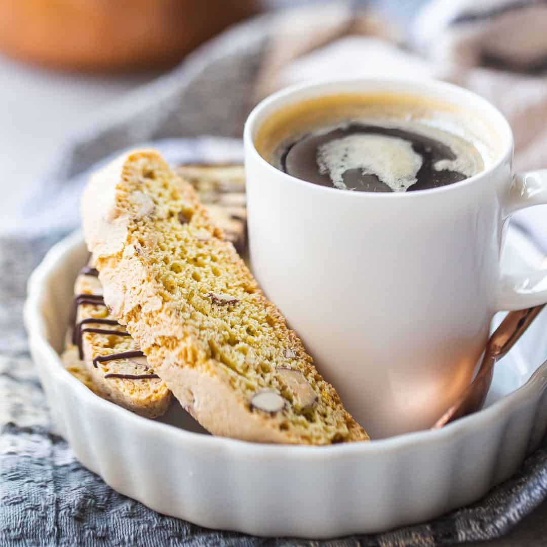 Biscotti Recipe: Crisp, sweet, &amp; so good with coffee! -Baking a Moment