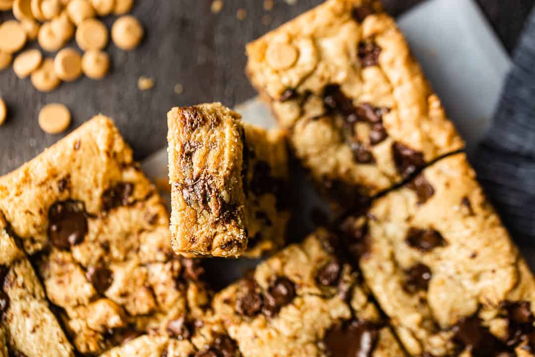 Peanut Butter Blondies