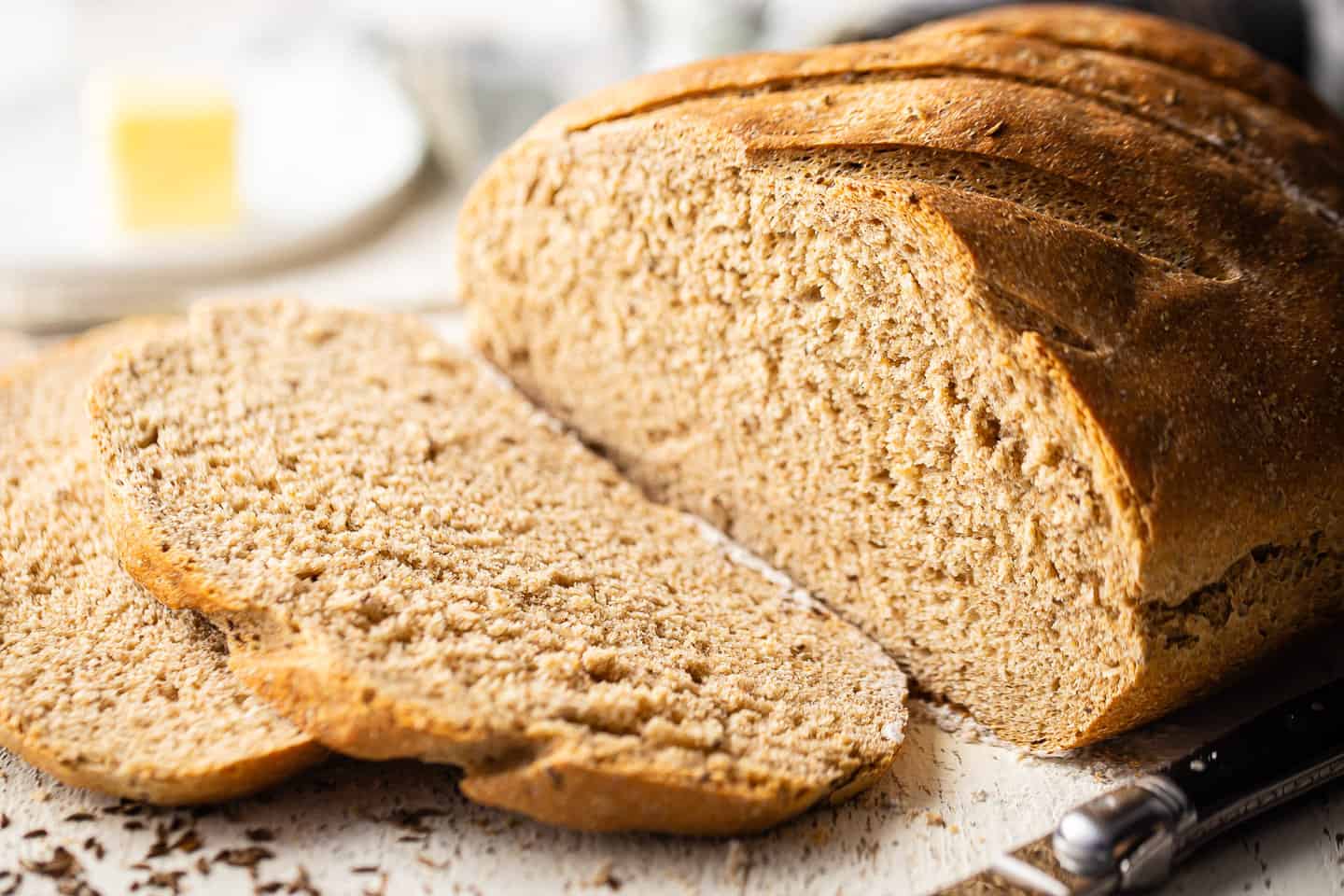 Rye bread recipes made with a crusty exterior and a chewy, pillowy middle.