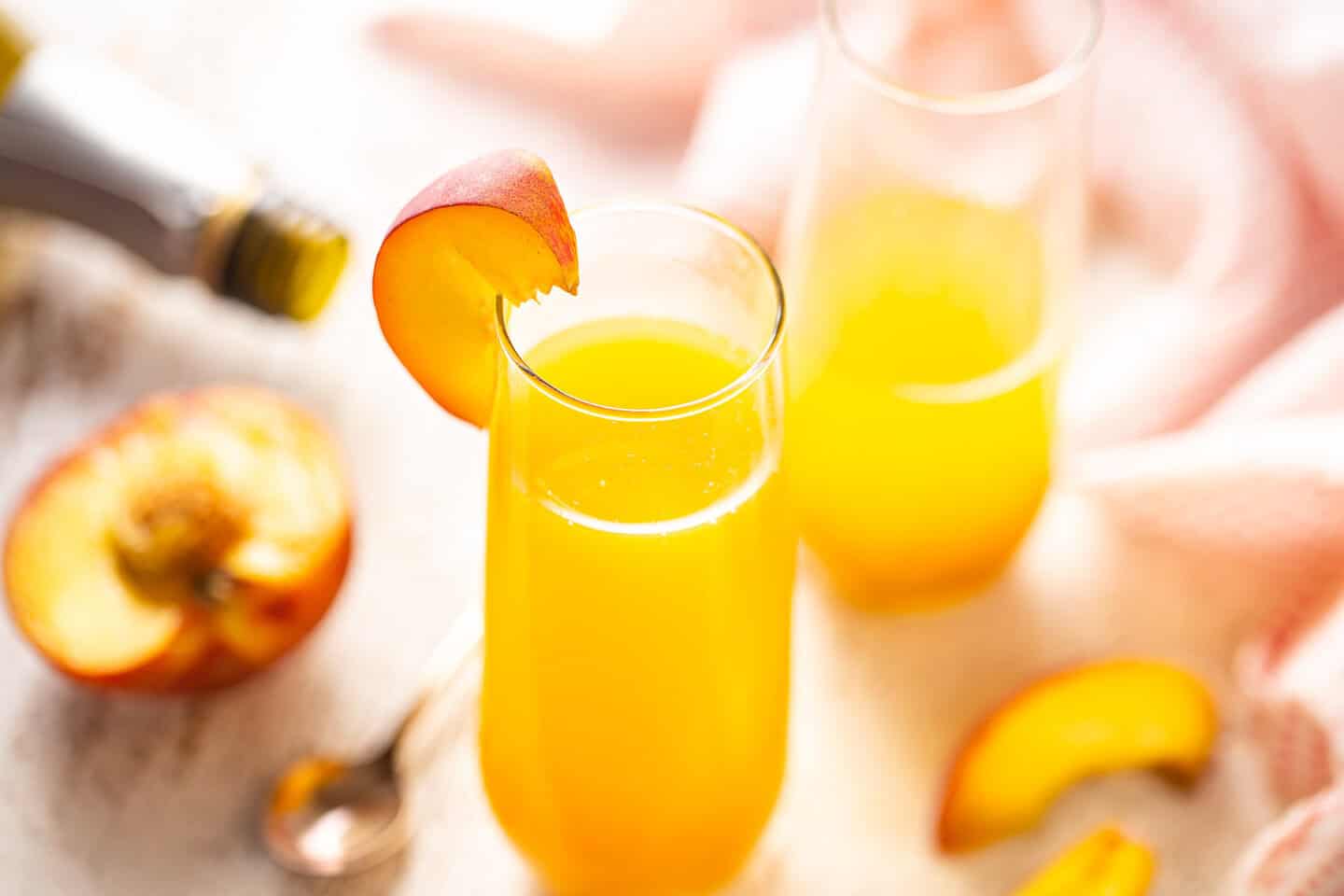 How to make Bellinis with an easy hack.