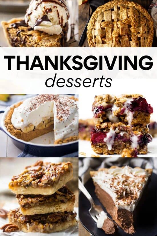 20+ Thanksgiving Desserts - Baking A Moment