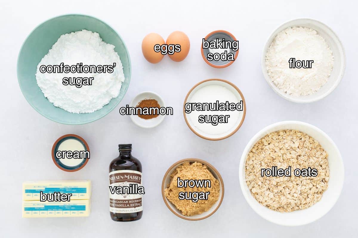 Cookie ingredients