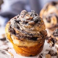 Cookie Croissant up close