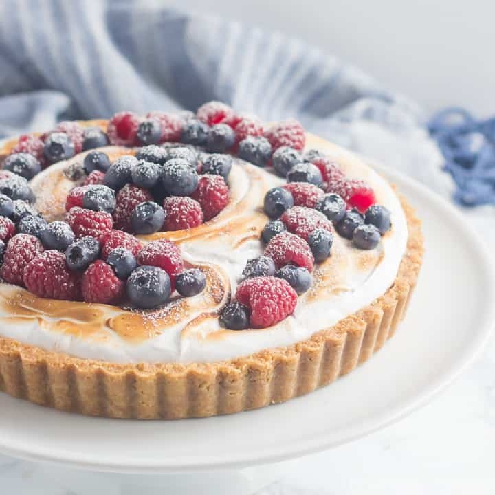 S'mores Berry Tart