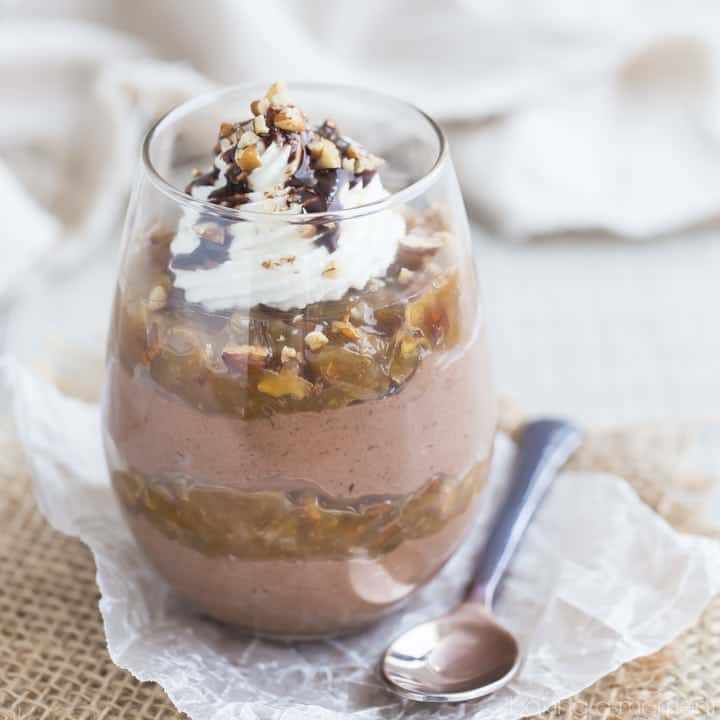 German Chocolate Cheesecake Mousse