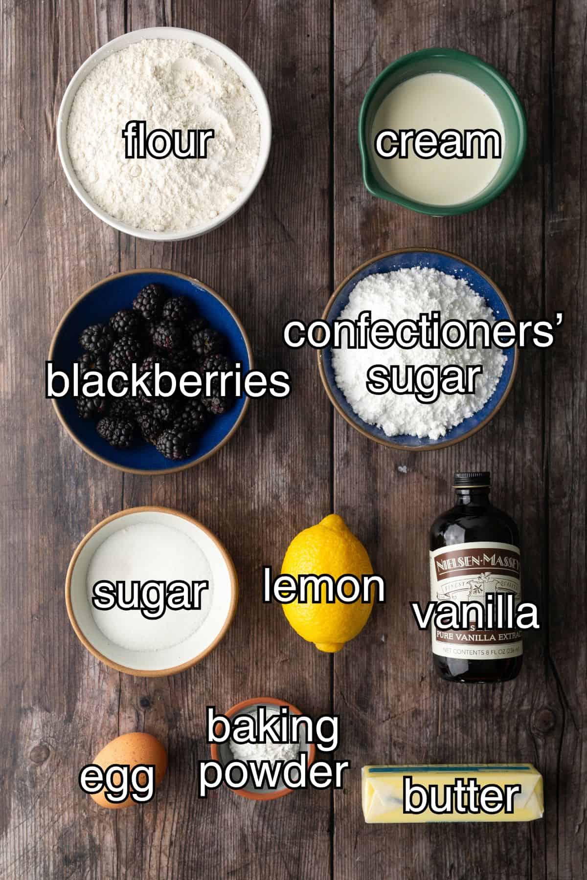 Recipe ingredients