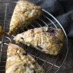 Scones on a cooling rack