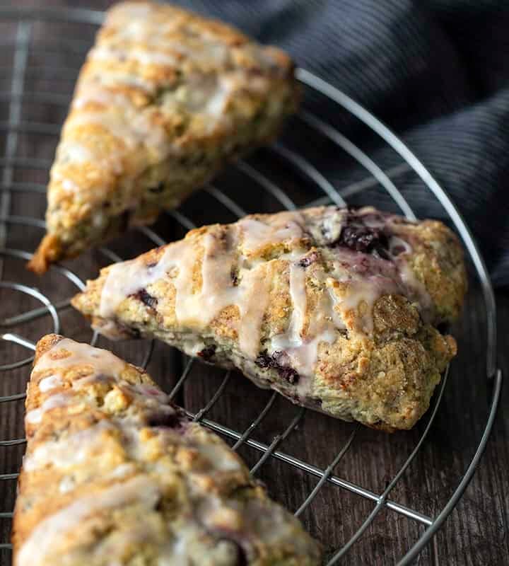 Scones on a cooling rack