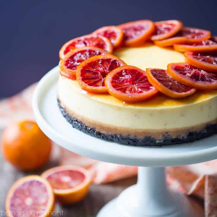 Blood Orange Cheesecake