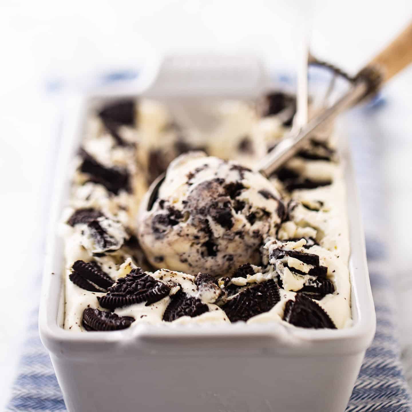 No-Churn Oreo Ice Cream