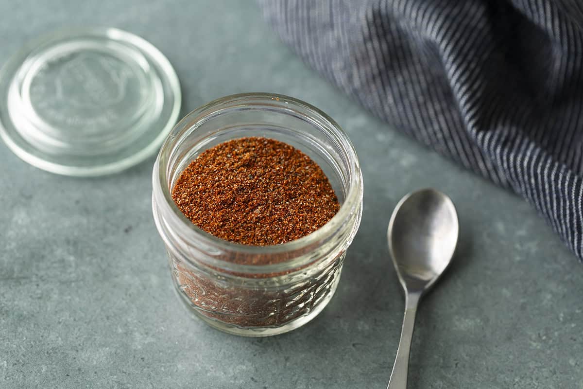 Taco Seasoning in a jar