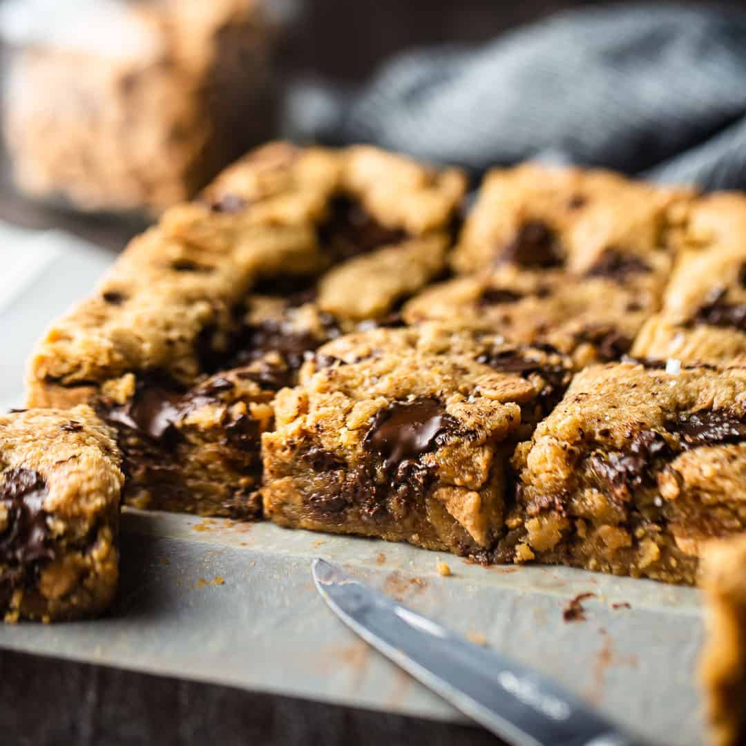 Peanut Butter Blondies